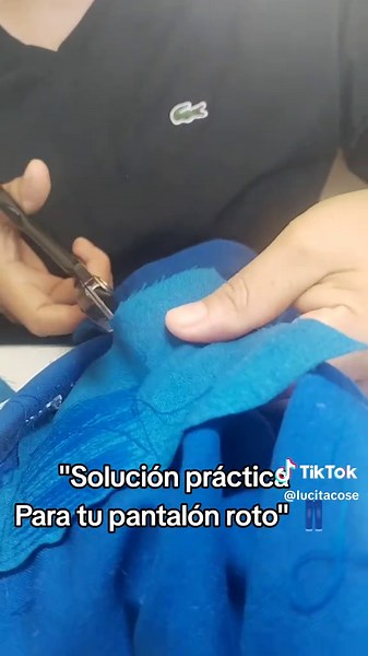 Repara tus pantalones con un surcido simple