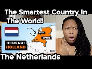 American Reacts to The Netherlands Explained in 11:58 mins!! | Countries Explained....