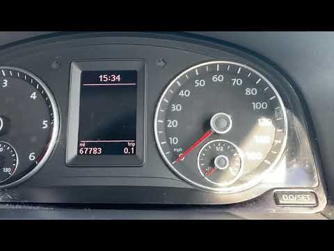 Vw caddy service light reset