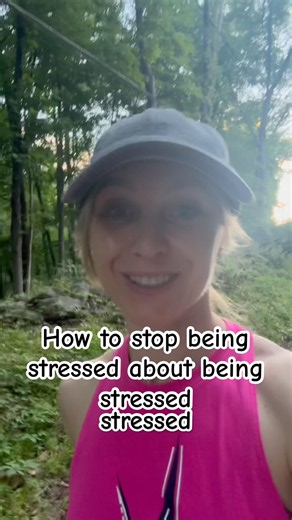 How to stop being stressed about being stressed