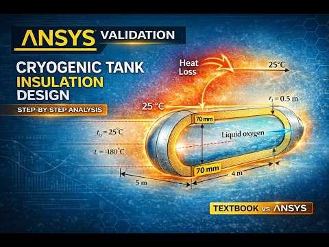 Heat Transfer & Boil-Off Reduction in Cryogenic Tanks 🔥 | ANSYS Validation