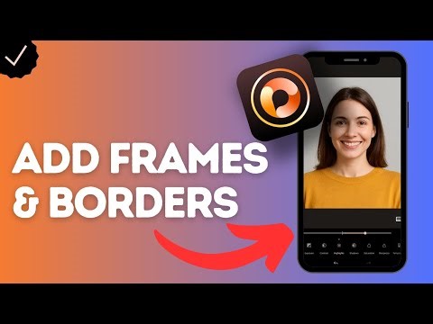 How to add a frame or border in PhotoDirector (quick & easy!)
