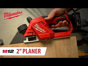 [NEW] Milwaukee M12 Brushless 2" Planer
