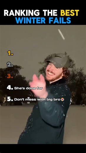 Ranking The Best Winter Fails 🥶