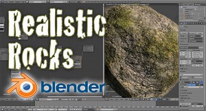 Creating realistic low poly rocks