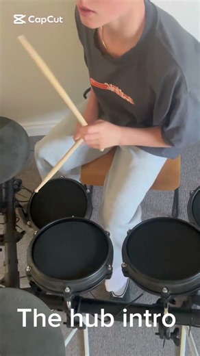 Hub intro drum kit #drums #intro #drumkit