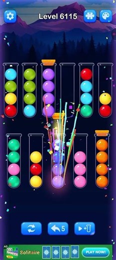 Watch Colors Sort Perfectly 🌈