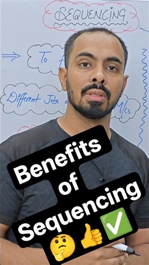 Benefits of Sequencing 🤔👍✅ #industrial #mechanicalengineering #study #sequencing