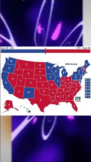 The Controversial 2000 US Presidential Election : Bush vs. Gore