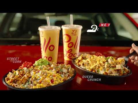 New Double Chicken Burrito Bowls @ El Pollo Loco Street Corn and Queso Crunch. Order now.