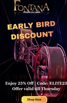 You’ve never seen a circus like this! Fontana Abu Dhabi – Book your seats now!