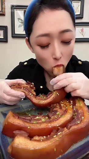 Delicious Pork Fat 😋🤤🍖｜Asmr Chinese Eating Mukbang Show ｜ CHINESE EATING SHOW ｜ KWAI EATING SHOW #MukBang #Meat #Food #Cooking #TiktokFood #7