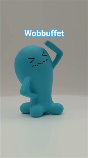 wobbuffet action figure #actionfigures #pokemonfigures #wobbuffet