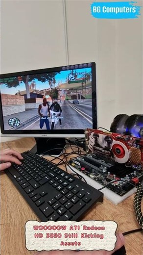 HOLY MOLY Playing GTA Vice City On A Rare Legend ATI Radeon HD 3850