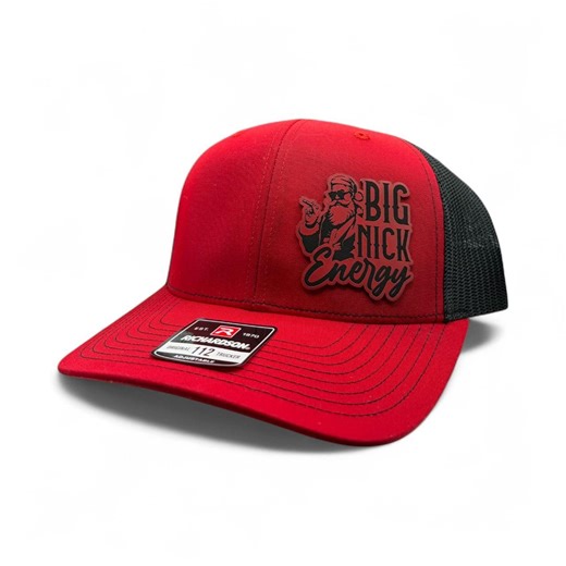 Big Nick Energy Hat | Funny Christmas Trucker Hat | Santa Hat for Men | Holiday Party Hat | Red Richardson 112 Christmas Gift Ideas - Etsy