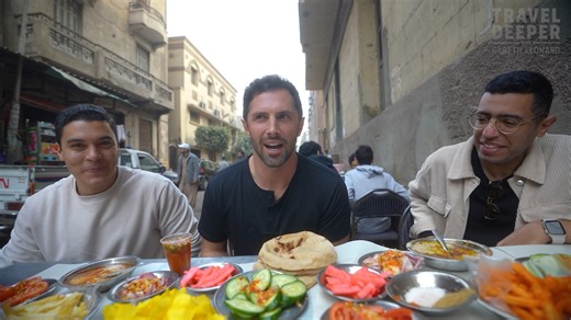 24 Hours of Egyptian Street Food in Cairo 🇪🇬 | Travel Deeper with Gareth Leonard