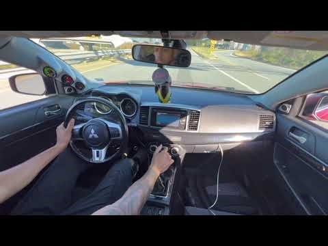 MITSUBISHI EVOLUTION X GETS BASEMAP TUNE 3RD GEAR PULLS #letsgo