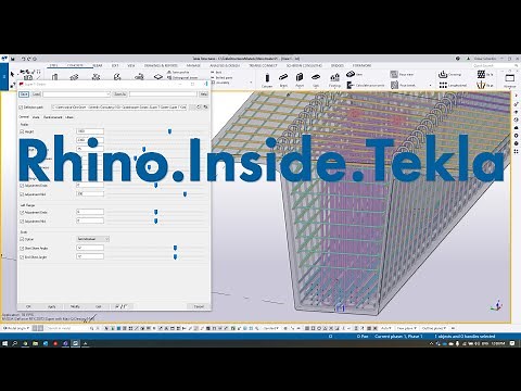 Rhino.Inside.Tekla - Bridge Demo