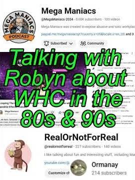 Mega Maniacs interview with Robyn 3/24/46