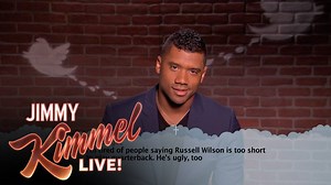 163K views · 1.8K reactions | #MeanTweets NFL edition TONIGHT on #Kimmel! Here's a #SneakPeek with JJ Watt, Russell Wilson & Tony Romo #SB51 | Jimmy Kimmel Live | Facebook