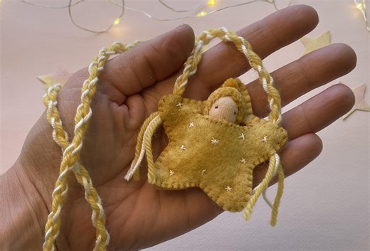 Starkeeper Waldorf Doll PDF Pattern – Beginner Hand-sewing Felt   Youtube Tutorial - Etsy