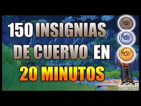 DONDE ENCONTRAR INSIGNIA DE CUERVO - LADRÓN DE TESOROS - RUTA FARMEO - UBICACIÓN | GENSHIN IMPACT