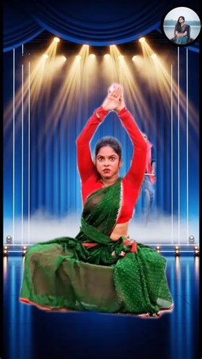 💃 Saree Dance Performance On Superhit Hindi Song | Viral Stage Dance | Trending Shorts 2025 🔥