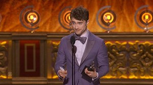 Daniel Radcliffe wins Tony Award