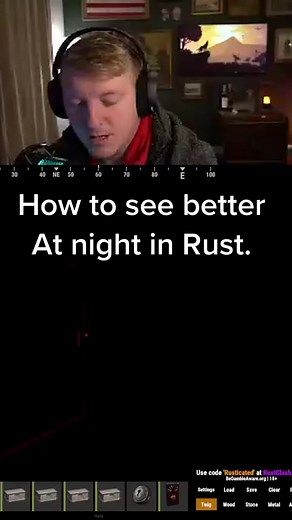 Do you need tips for playing Rust at night? Try this out! Follow for more tips and tricks. #pcrust #consolerust #rustgameplay #howtoplayrust #rustgame #pcgaming #consolegaming