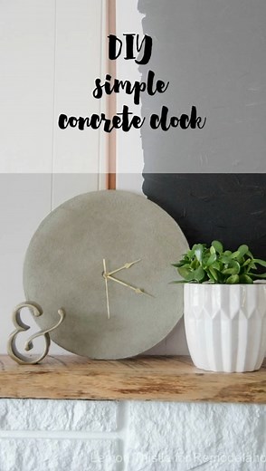 🎥 Get ready for a DIY adventure with this mesmerizing Concrete Clock tutorial! 🕒✨ Watch as we transform ordinary concrete into a stylish and unique timepiece. 🌟 Discover the step-by-step process and unleash your creativity by customizing it to match your decor. 🏠💡 Don't miss out on this fascinating project that will add a modern touch to any room! Check out the full tutorial here: https://www.remodelaholic.com/simple-diy-concrete-clock-tutorial/ #DIYConcreteClock #HomeDecor #DIYProject #Cre