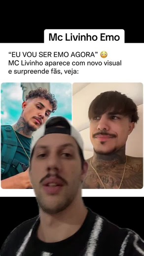 Mc livinho Emo! #mclivinho #noticiasdovini #livinho #livinhomc