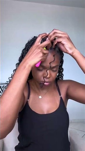 The Most Natural Crochet Braids Hair Extensions Install