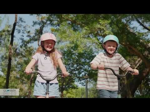 Globber RIDER—2-wheel foldable scooter with a curved T-bar for kids and teens