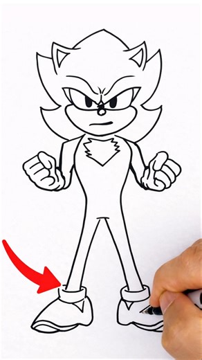 Drawing SONIC x SHADOW ✏️