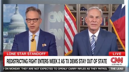 41K views · 1K reactions | Texas Governor educates Jake Tapper on redistricting. | Real Texas Conservative | Facebook