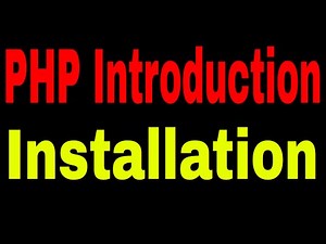 PHP Introduction and Installation In Telugu