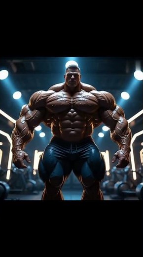 You Won’t Believe This AI Gym Transformation 😱 | Skinny to Monster in Seconds #extremeweightloss #ai