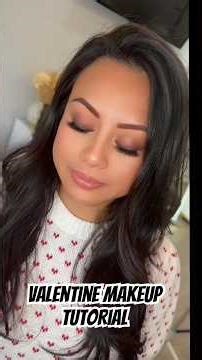 Valentine makeup tutorial