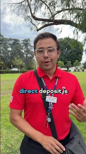 Get your paycheck faster with direct deposit 💰 #creditunion #directdeposit #financialfreedom
