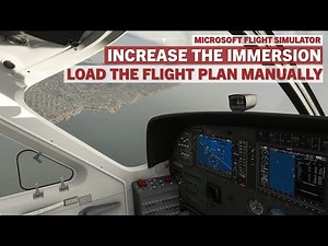 Creating A Flight Plan in the G1000 | Microsoft Flight Simulator Tutorial