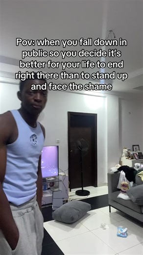 Pov: Falling Down in Public - A Hilarious Meme