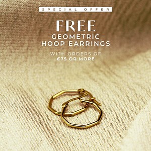 1.2K views · 21 reactions | **FREE GEOMETRIC HOOPS** For all orders of €75 or more you get a FREE pair of Geometric Hoop Earrings in metal colour of your choice! Time to start planning your dream ear stack! Shop Online: www.mvintage.com or visit one of our stores. T&Cs apply. Quick – this offer is only valid till the 19th July! | Mvintage | Facebook