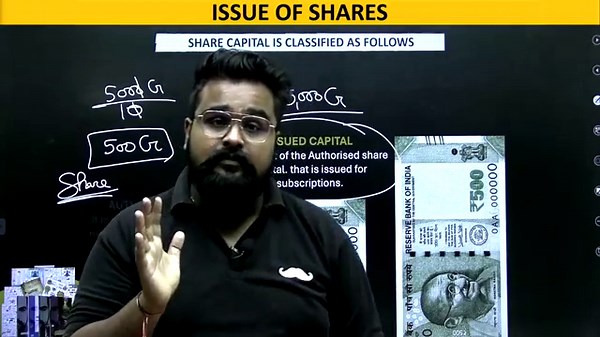 Issue of Shares class 12 one shot | Company Accounts | Gaurav Jain