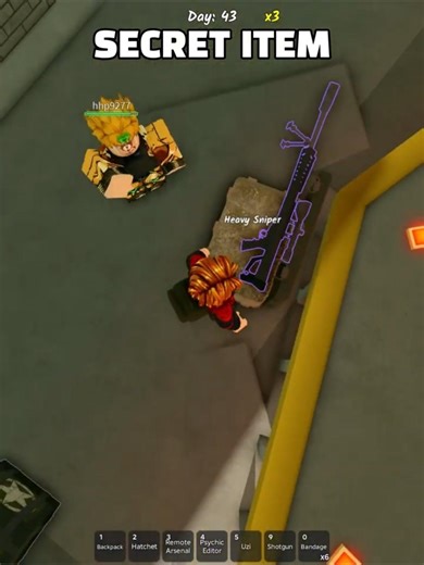 Secret Item #roblox #survivetheapocalypse
