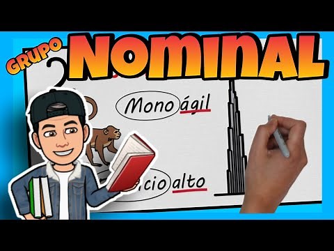 👅 El GRUPO NOMINAL para NIÑOS de PRIMARIA