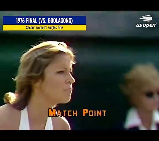 Chris Evert's 1976 US Open Final Victory