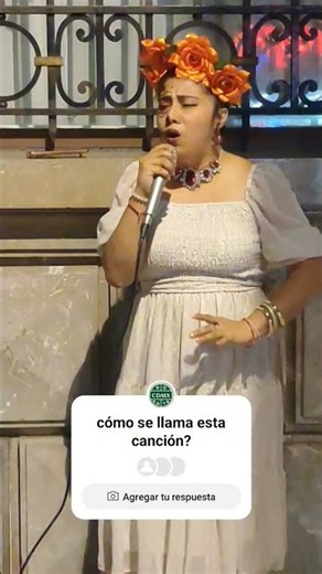 Impresionante interpretación de esta cantante de opera en las calles de la CDMX #busker #busking