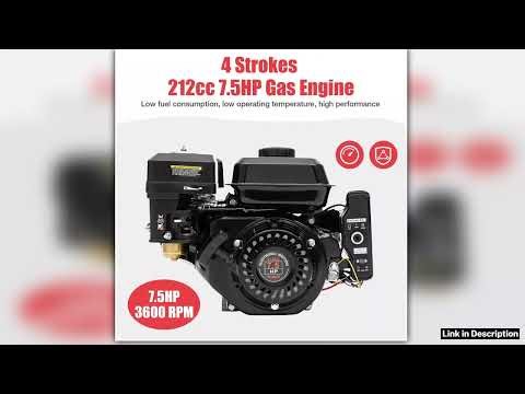 75HP 4Stroke 215CC Gasoline Engine Air Cool Fuel Efficient Engine Motor for Home Generators