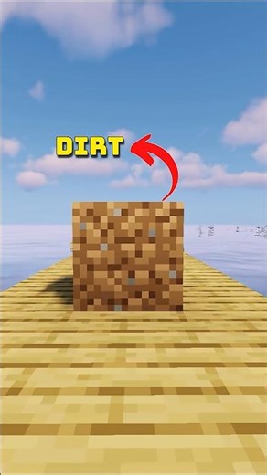 Dirt Will Give You Diamonds in Minecraft