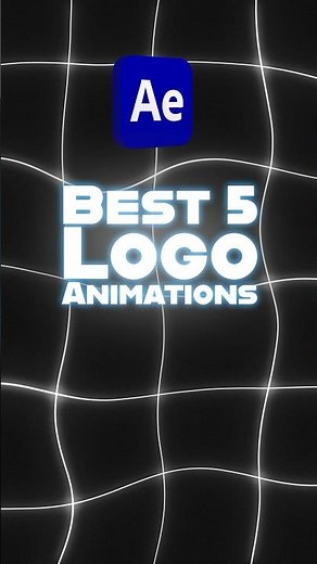 ⚡ The Best 5 Logo Animations in After Effects – Quick Preview!
